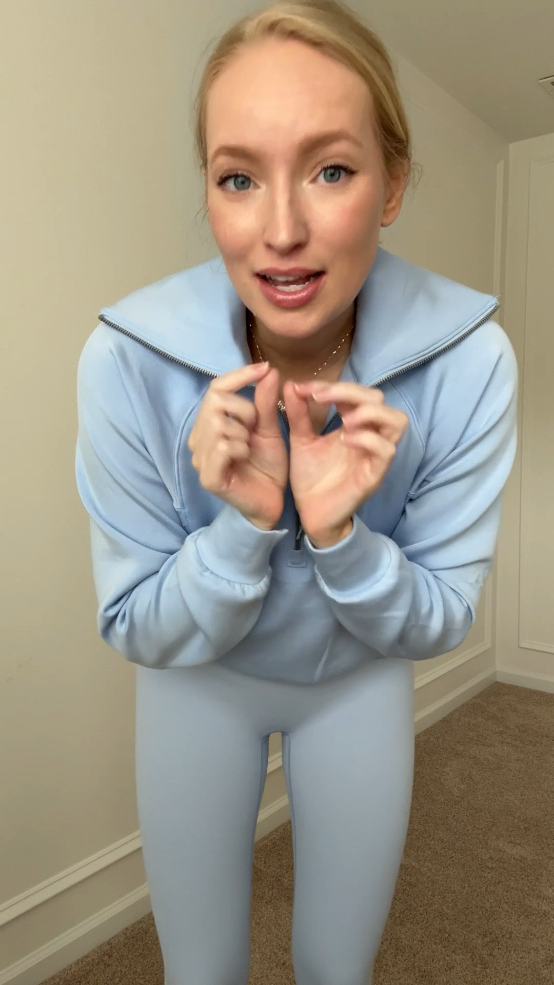 Obsessed with the new colors in my favorite spans booty boost leggings. I got the blue and pink! I wear a medium (they’re compressive so if between size up!). Wearing a small in the top! 

Use code amandajohnxspanx for 15% off your order 

#LTKActive #LTKSeasonal