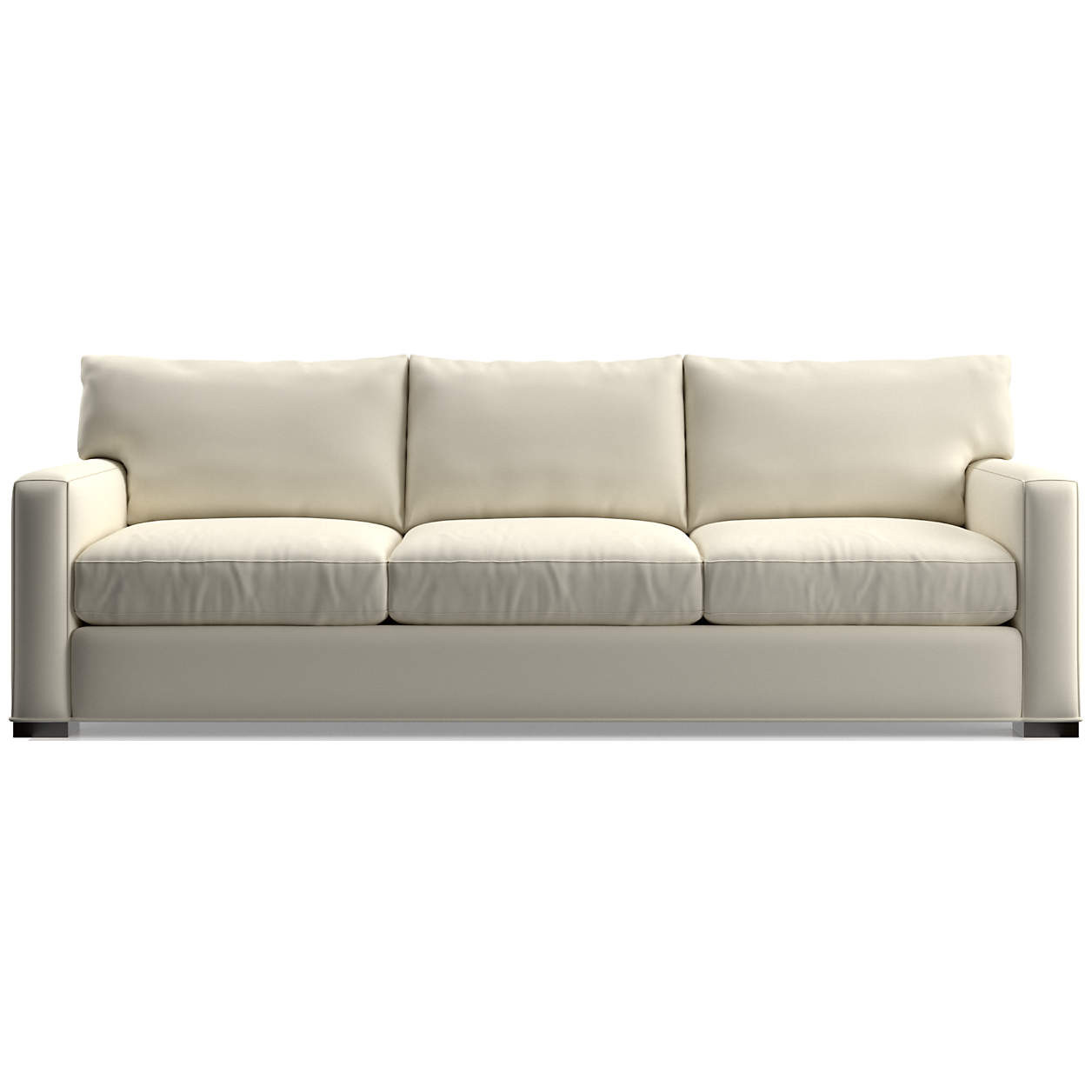 Axis 3-Seat 88" Sofa + Reviews | Crate & Barrel | Crate & Barrel
