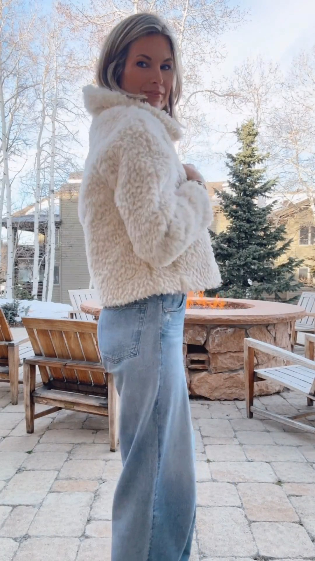 Deer valley in sweatpant jeans!  Linking similar cropped jackets.  

#LTKTravel #LTKOver40 #LTKootd