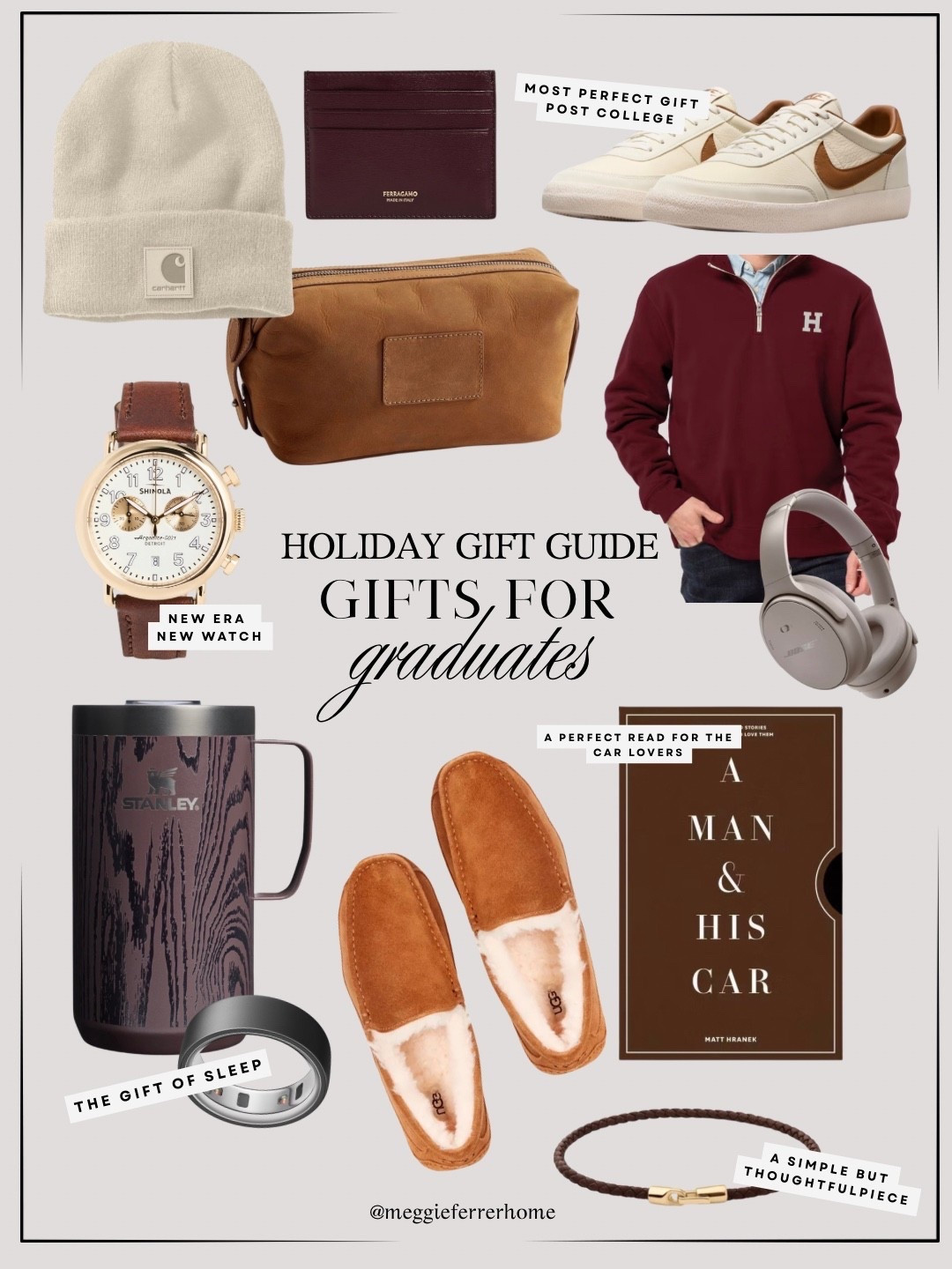 Here’s a simple gift guide that actually supports that next chapter — elevated essentials they’ll use every single day, not just once.

From a timeless watch to cozy slippers after a long week… to a travel mug for early mornings and headphones for the commute — thoughtful, practical, and grown-up in the best way 🤎



#LTKGiftGuide #LTKHoliday #GraduationGifts #GiftsForHim #HolidayGiftGuide2025