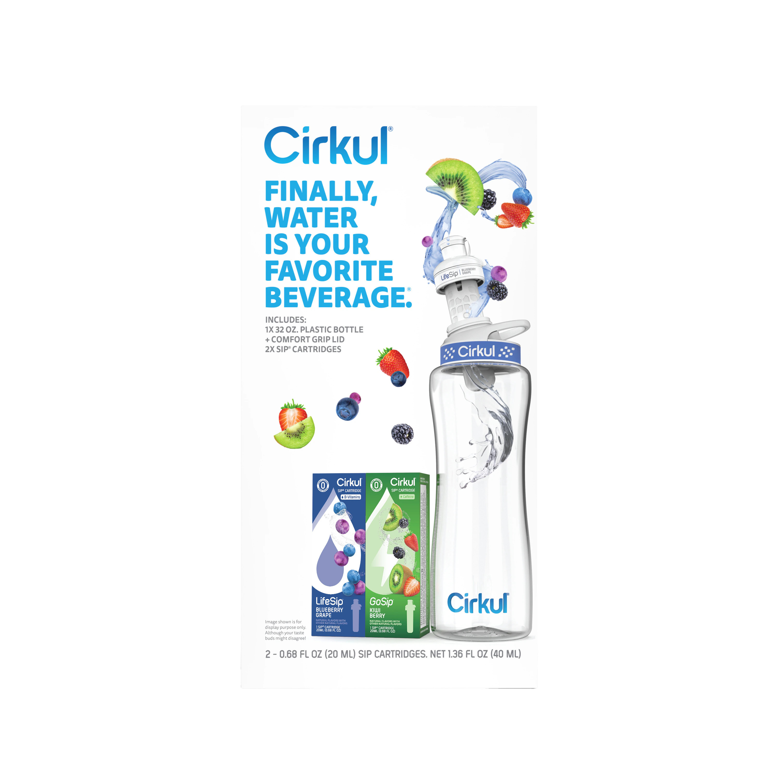 Cirkul 32-fl oz Plastic Clear Cup Set of: 1 | 850047203205 | Lowe's