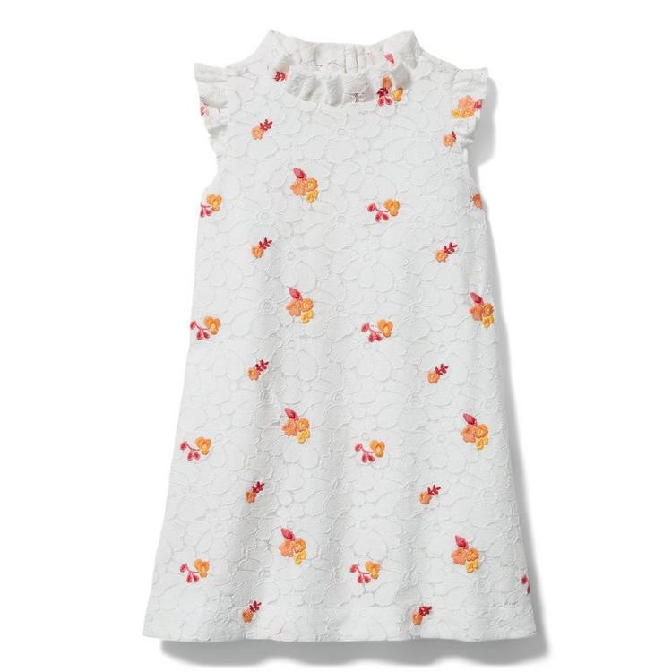 Embroidered Floral Lace Dress | Janie and Jack