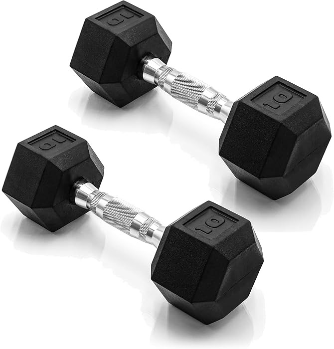 CAP Barbell Coated Dumbbell Weight | Multiple Options Pairs & Sets | Amazon (US)