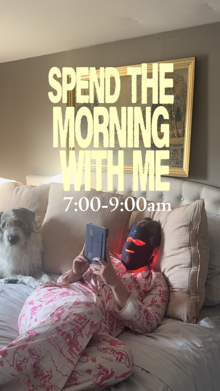 Morning routine = comfy, productive, relaxing all in one!

#LTKselfcare #LTKmorningroutine #LTKdayinmylife