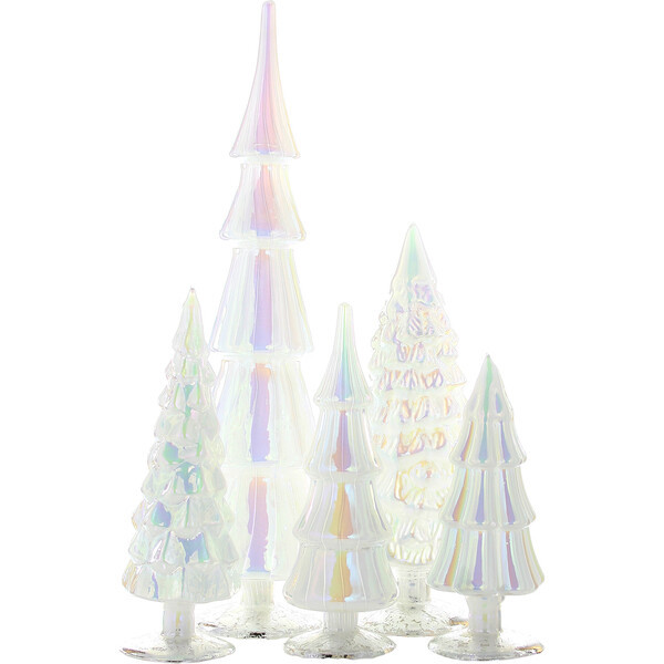Hue Trees Set of 5, Moonglow | Maisonette