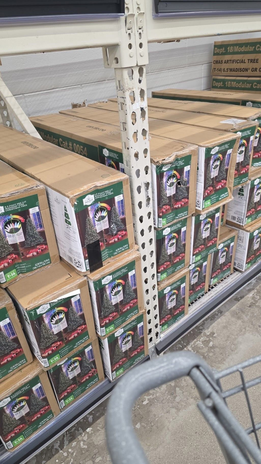 $13 Christmas Tree! 6.5 ft and prelit with 2 light modes! Hurry!

#LTKSeasonal