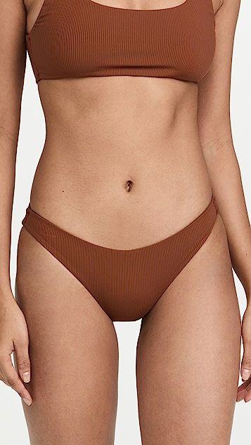 Lona Ribbed Classic Wide Side Bottoms | Shopbop