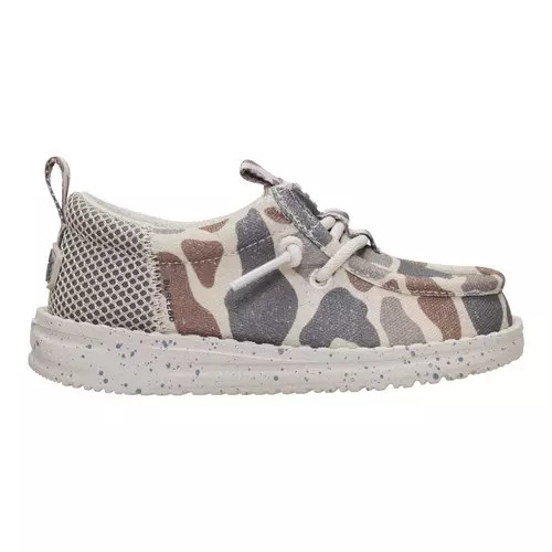 Toddler HEYDUDE Wally Funk Burlebo Deer Camo Loafers | Scheels Sports