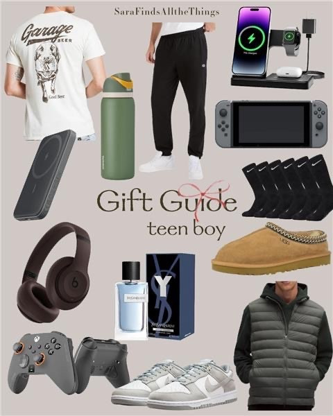 Gift guide for teen and tween boys. Gifts they are going to love! 

Boys, teen, gifts for him, Christmas, holiday, under 50, under 100



#LTKGiftGuide #LTKFindsUnder100 #LTKHoliday