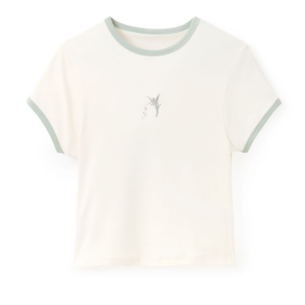 Tinker Bell ''Where Dreams Come True'' Ringer T-Shirt for Women \u2013 Peter Pan | Disney Store