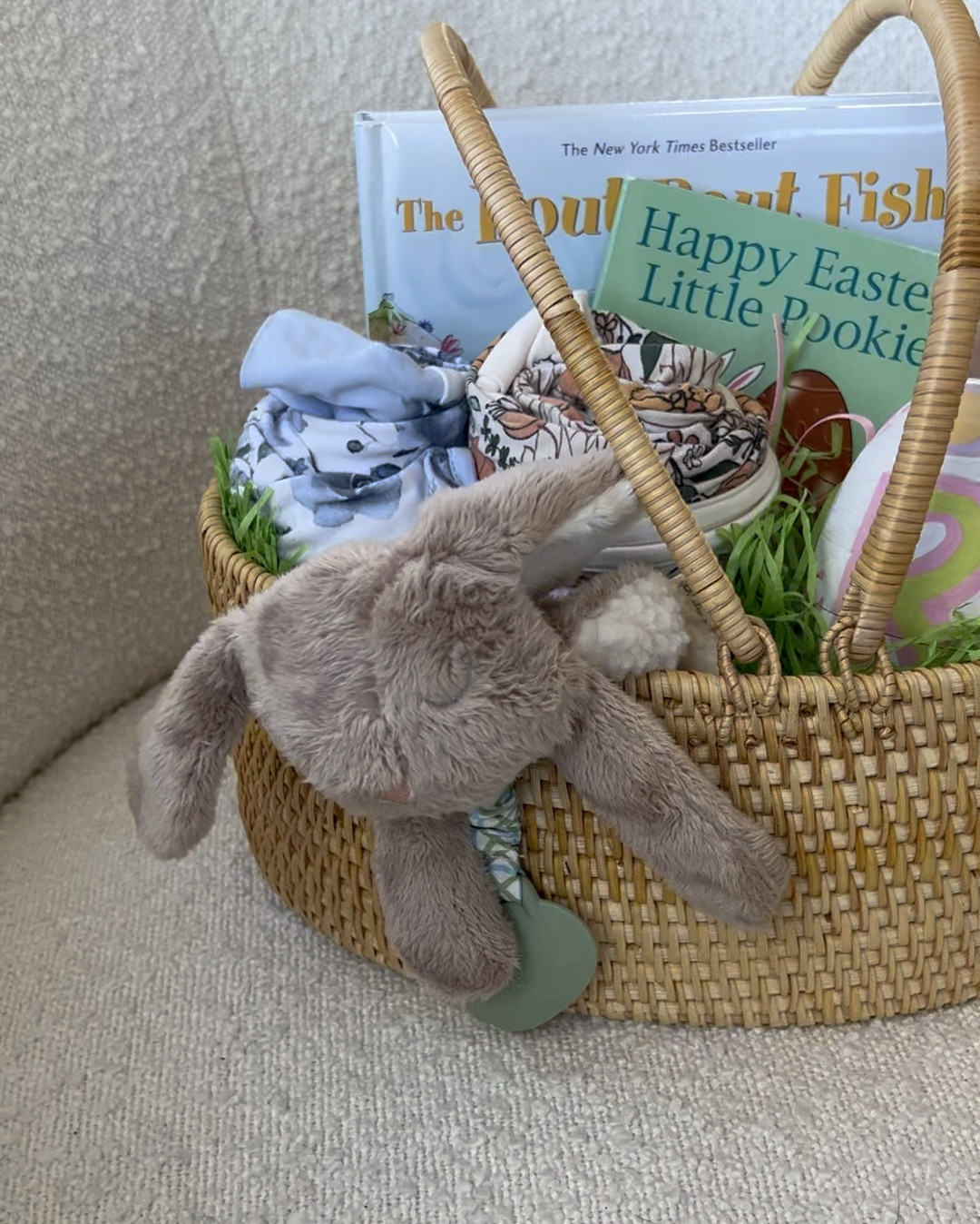 Baby’s first Easter basket! I know a 3 month old doesn’t need an Easter basket but this was fun for me to put together lol 

#LTKbaby #LTKGiftGuide #LTKSeasonal