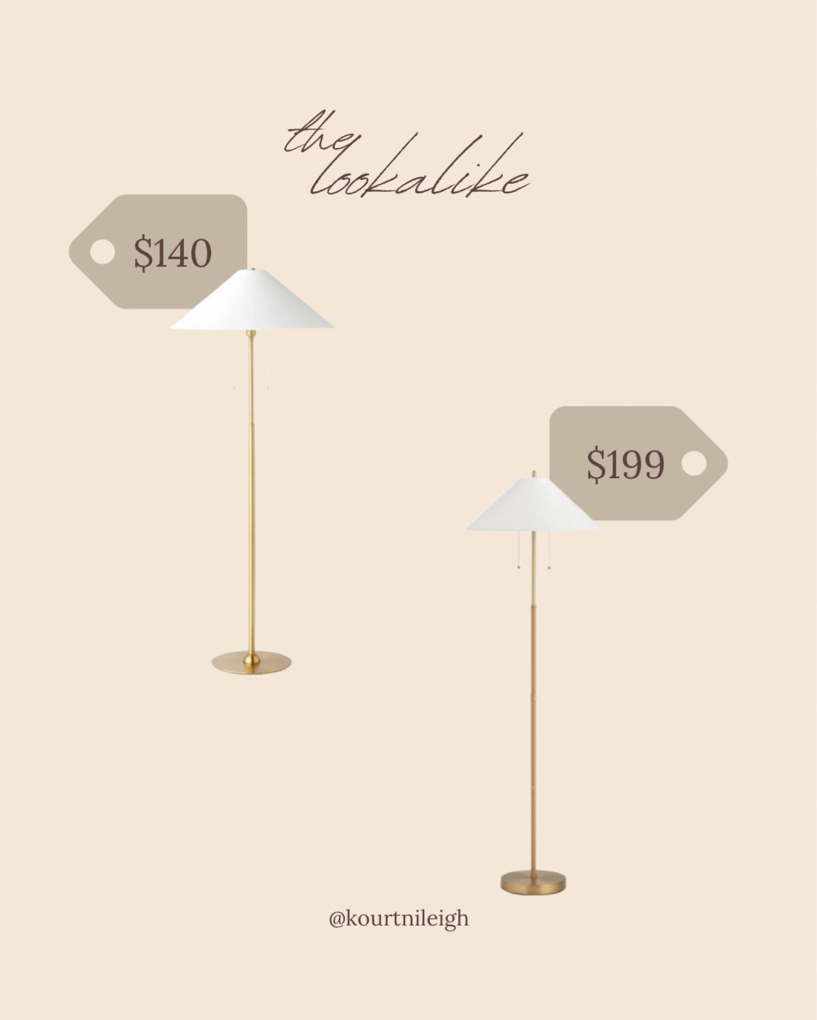 Found an almost identical dupe of the World Market Brass and Faux Rattan Floor Lamp. This lookalike is $140! 

#LTKSeasonal #LTKhome