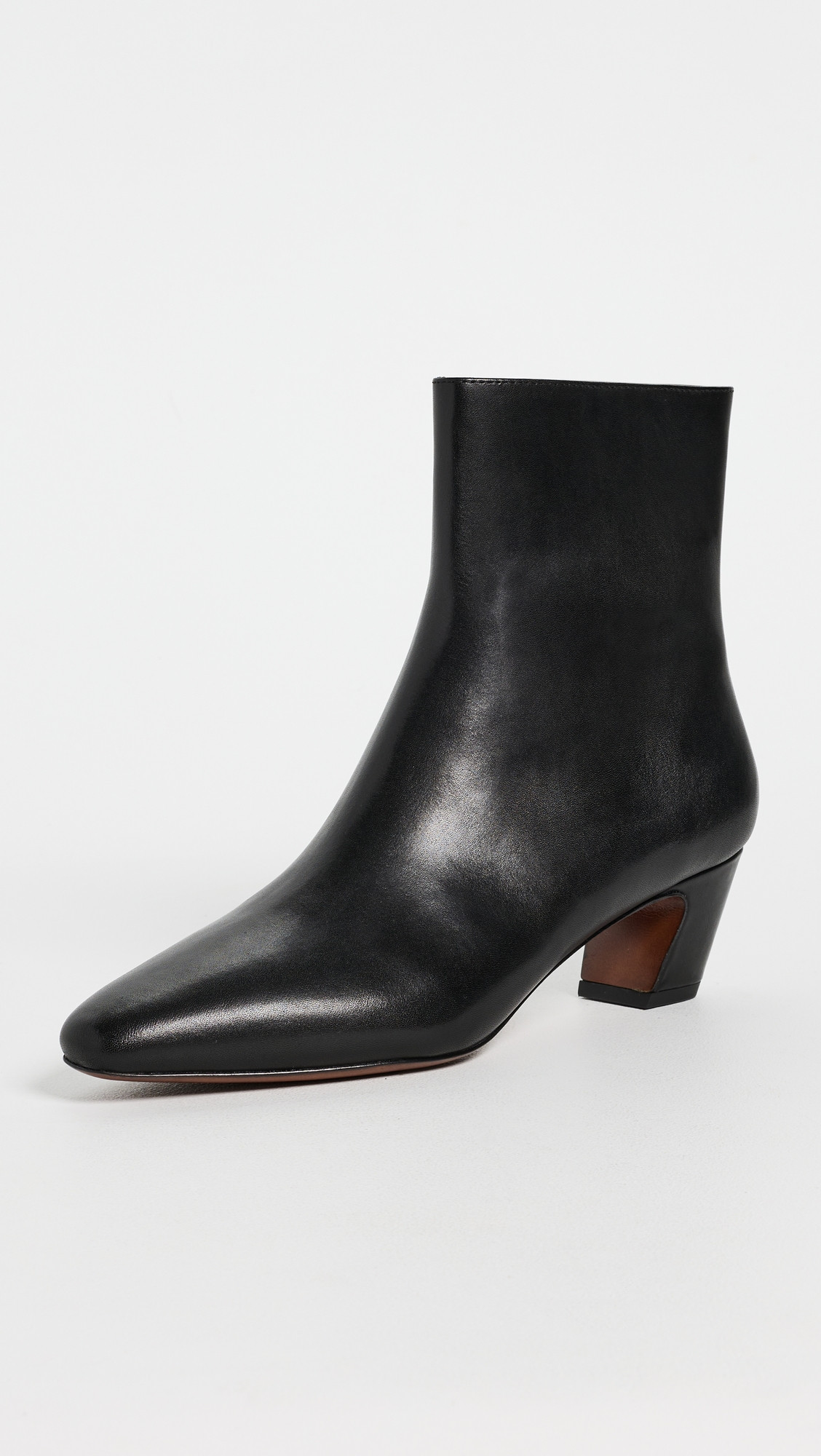 Loeffler Randall Harper Kicked Heel Ankle Boots Black 7.5 | Shopbop
