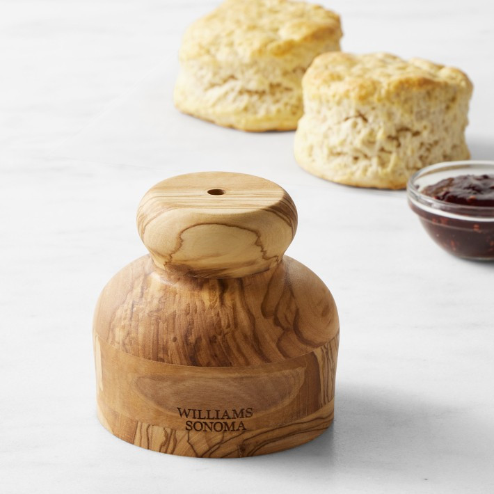 Williams Sonoma Olivewood Biscuit Cutter | Williams-Sonoma