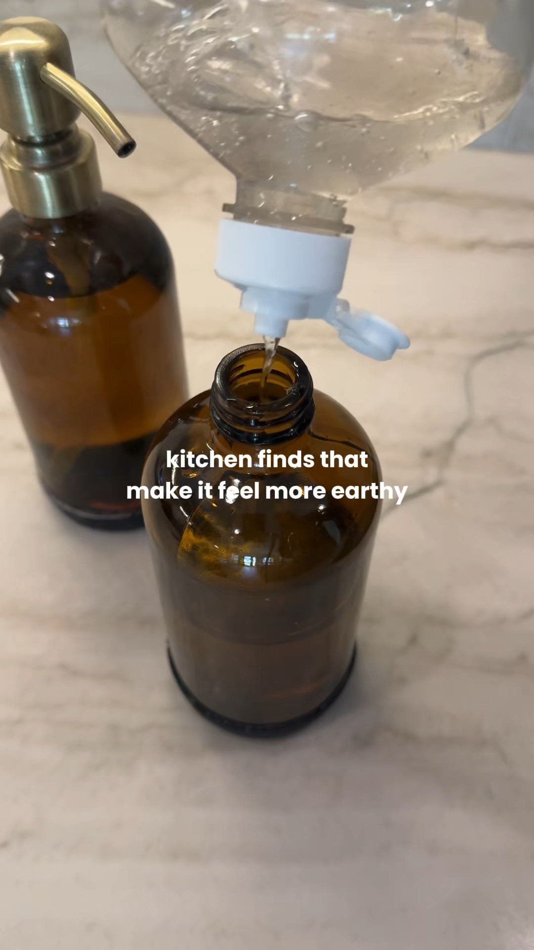 Easy kitchen swaps to make your kitchen feel more earthy and warm! Amber soap bottles, my favorite wooden dish drying rack and more!

#LTKSaleAlert #LTKOver40 #LTKHome