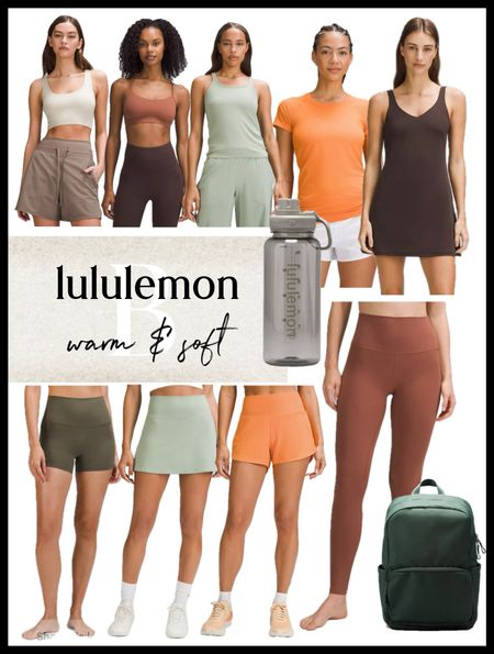 Warm & Earthy colors from Lululemon. 🧡 In line with the autumn season palette. 


#LTKSeasonal #LTKFitness #LTKFindsUnder100