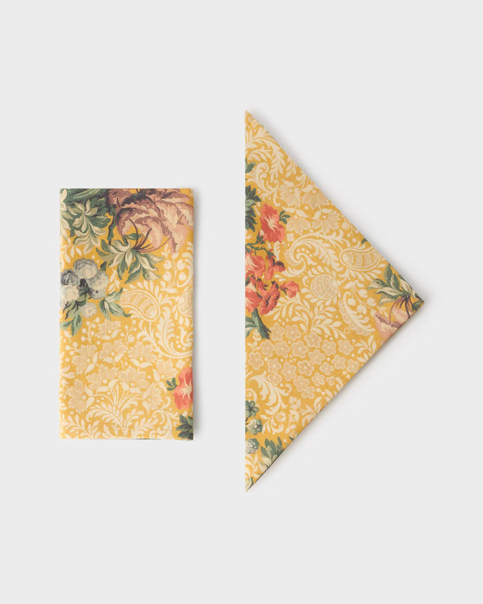 Peonia Linen Linen Napkins (Set of 4) | Cabana Magazine