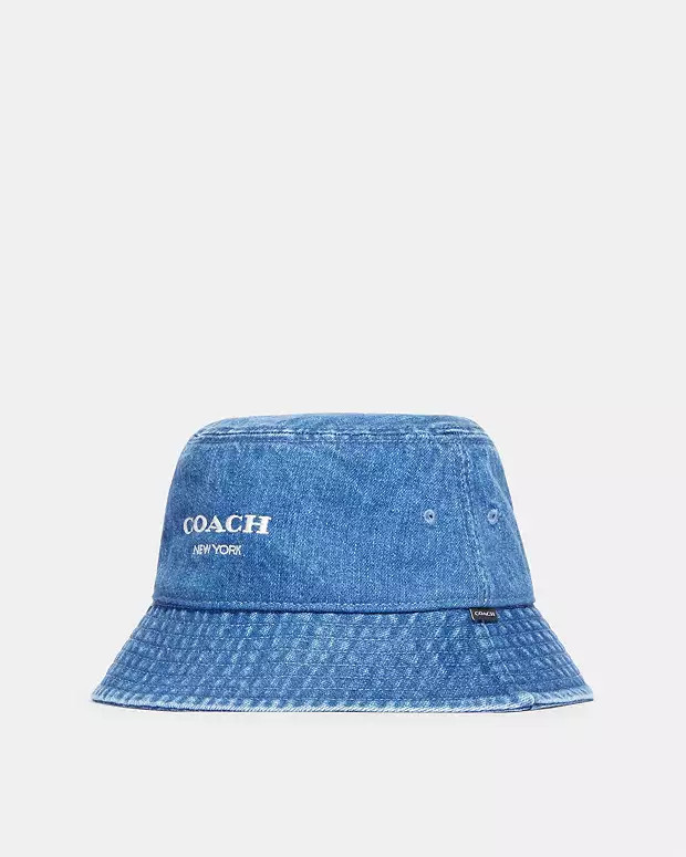 Denim Bucket Hat | Coach Outlet US