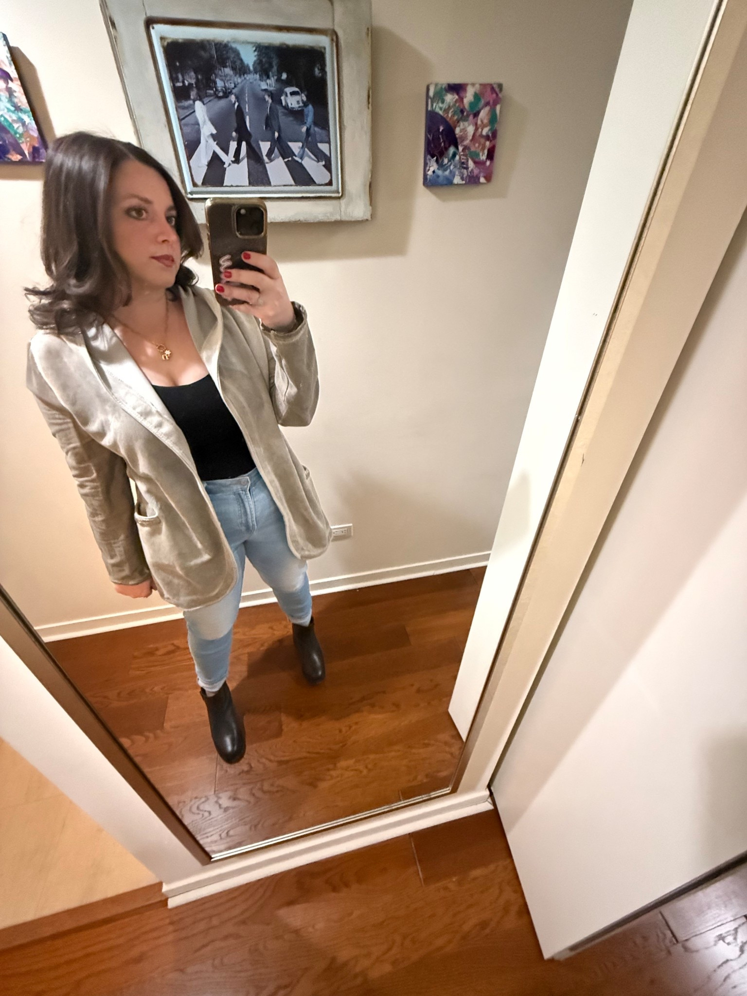 Went out for dinner and this is what I wore under the puffy winter coat 

#LTKSeasonal #LTKootd #LTKMidsize