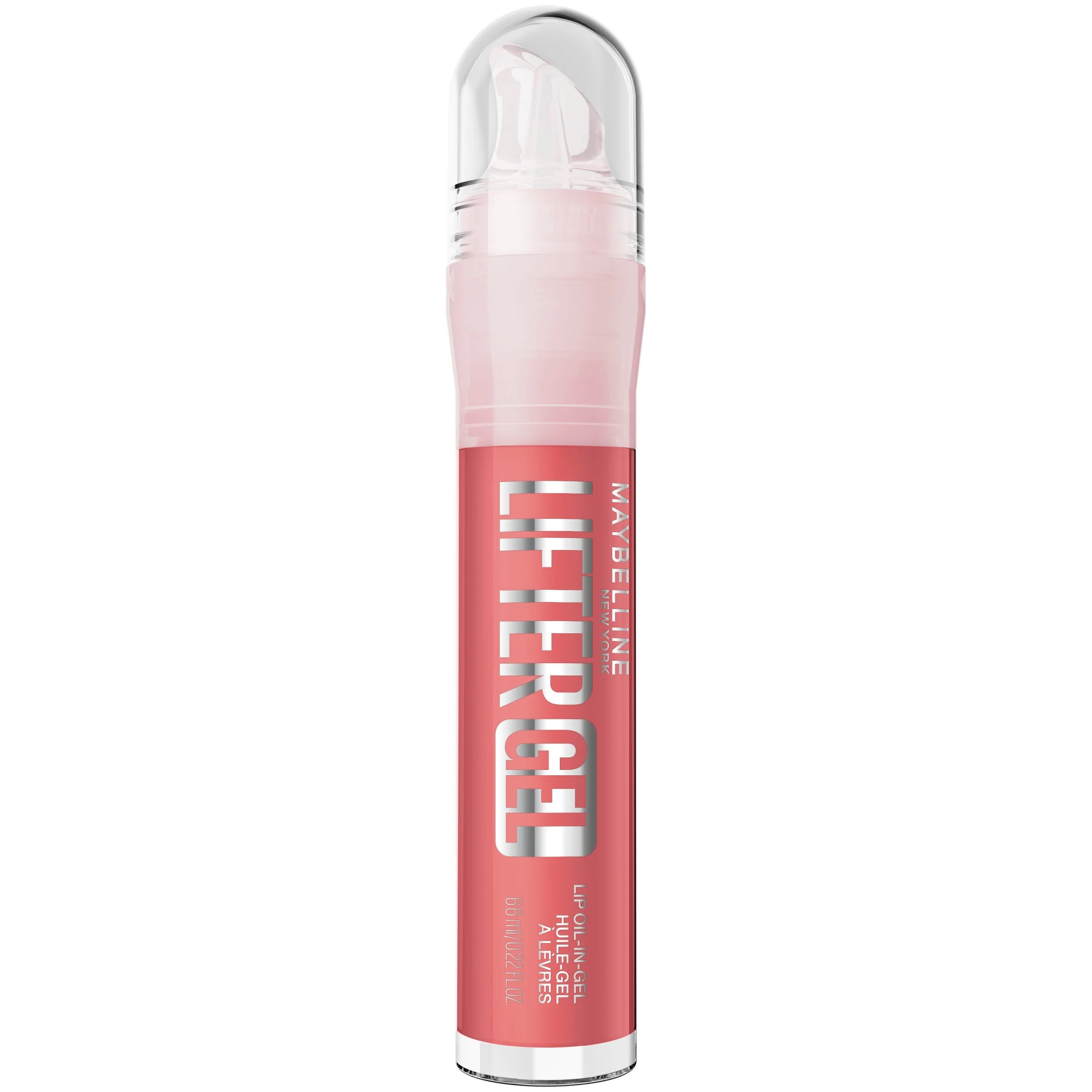 Maybelline Lifter Oil-in-Gel Lip Gloss with Hyaluronic Acid, Strawberry Shake, 0.22 fl oz | Walmart (US)