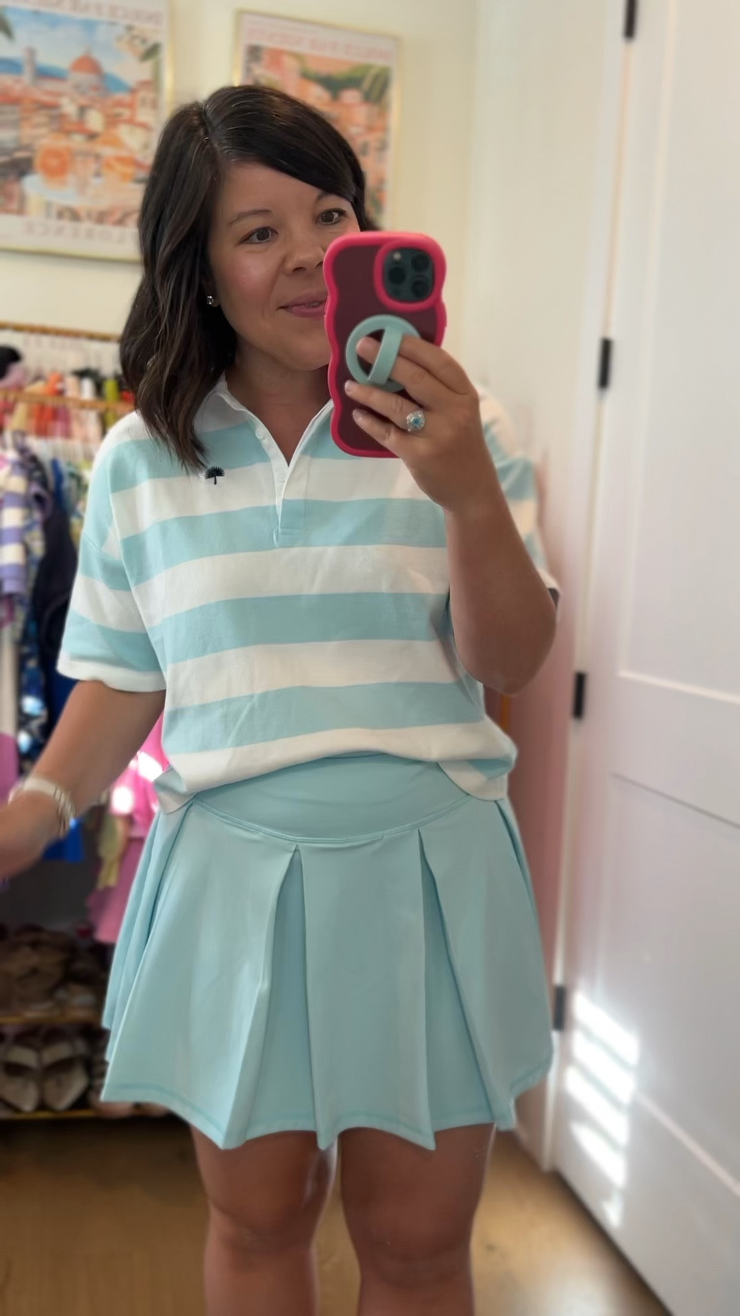 Size small top
Size medium skort

#LTKSeasonal #LTKSaleAlert #LTKFindsUnder50