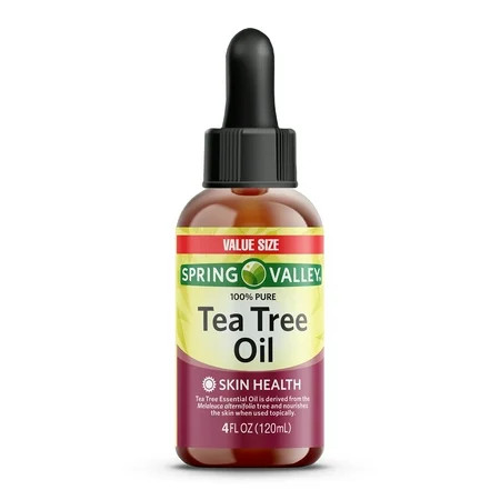 Spring Valley 100% Pure Tea Tree Oil for Skin Health, Liquid Supplement, 4 fl oz | Walmart (US)