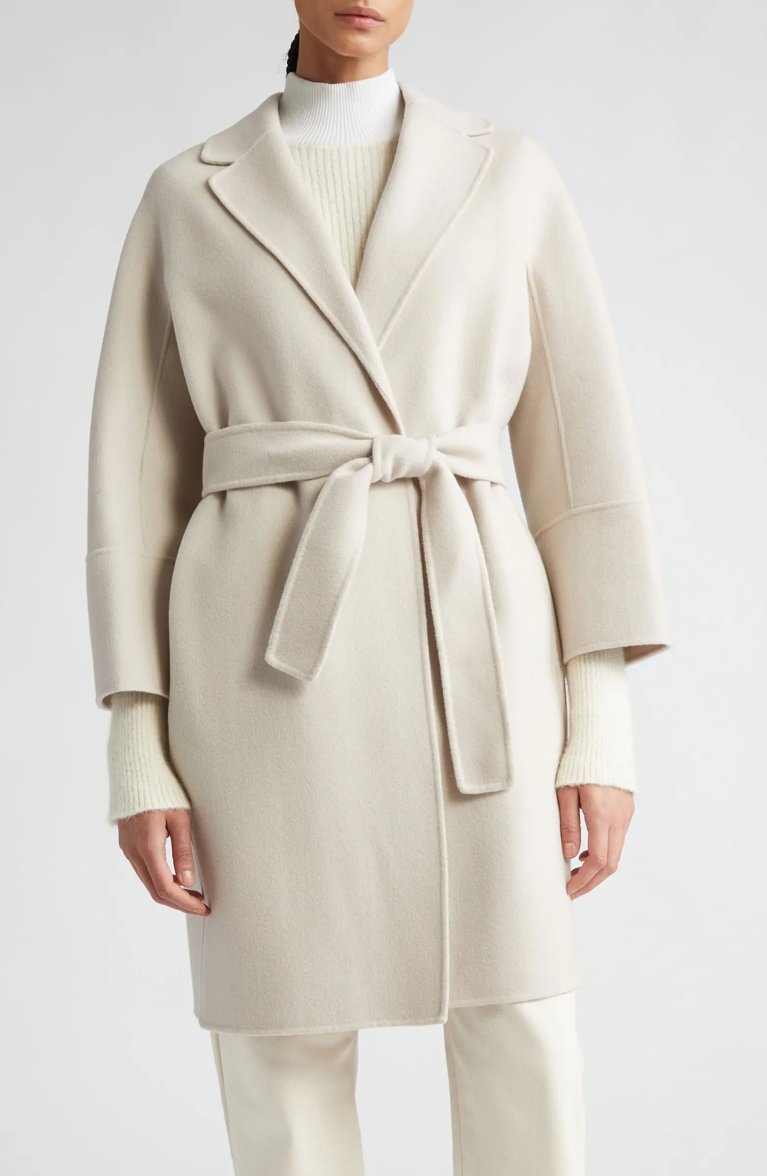Arona Belted Double Face Wool Coat | Nordstrom
