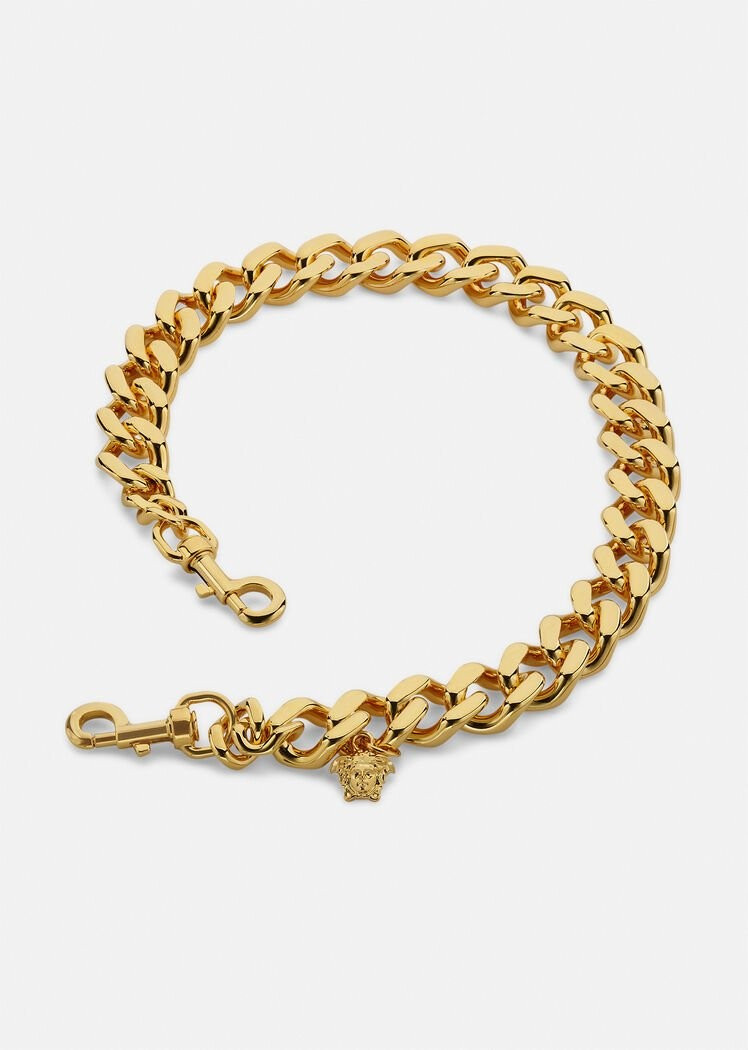 Versace La Medusa Chain Shoulder Strap for Women | US Online Store | Versace (US)