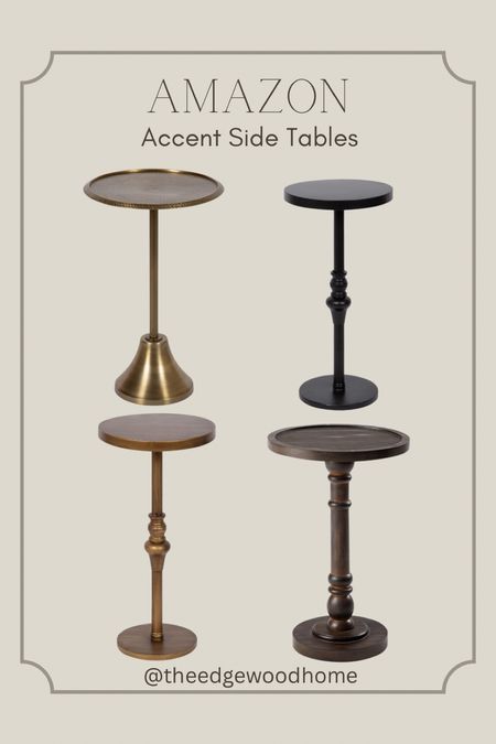 Amazon Accent Side Tables

#LTKhome #LTKsalealert