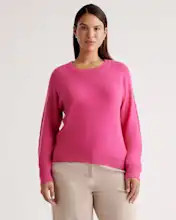 Mongolian Shrunken Cashmere Sweatshirt | Quince