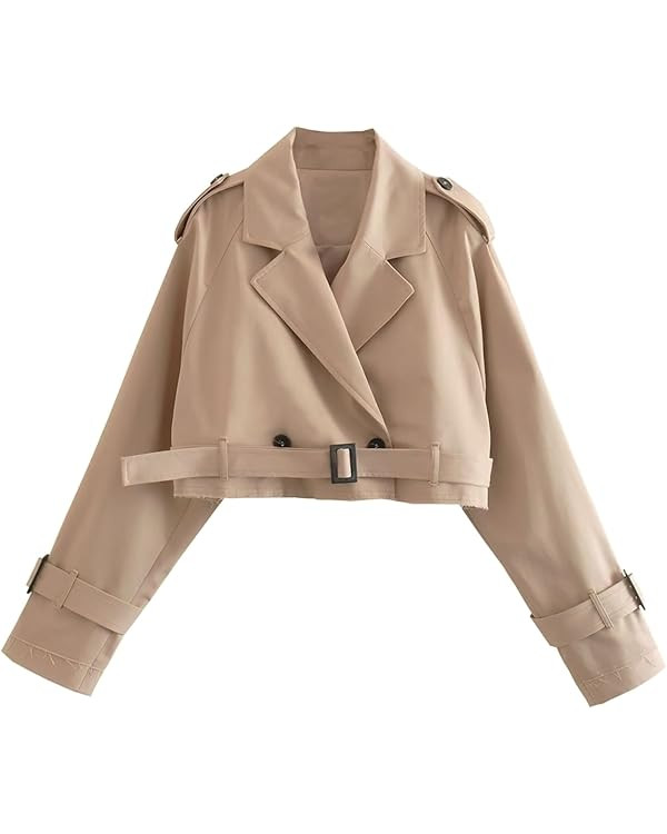 Xiaoxuemeng Bike Jacket Trench Coat | Amazon (US)