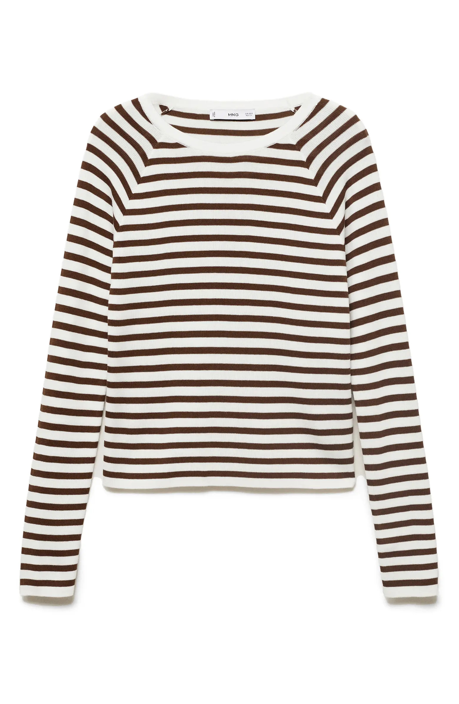 MANGO Raglan Sleeve Cotton Blend Sweater | Nordstrom | Nordstrom