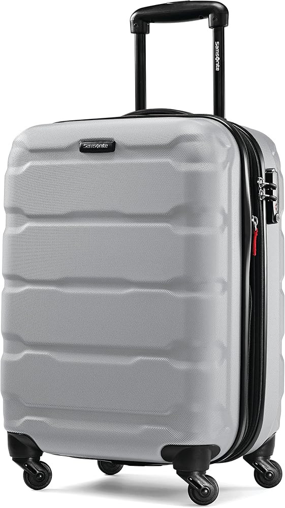 Samsonite Omni PC Hardside Expandable Luggage with Spinner Wheels, 3-Piece Set (20/24/28), Black | Amazon (US)
