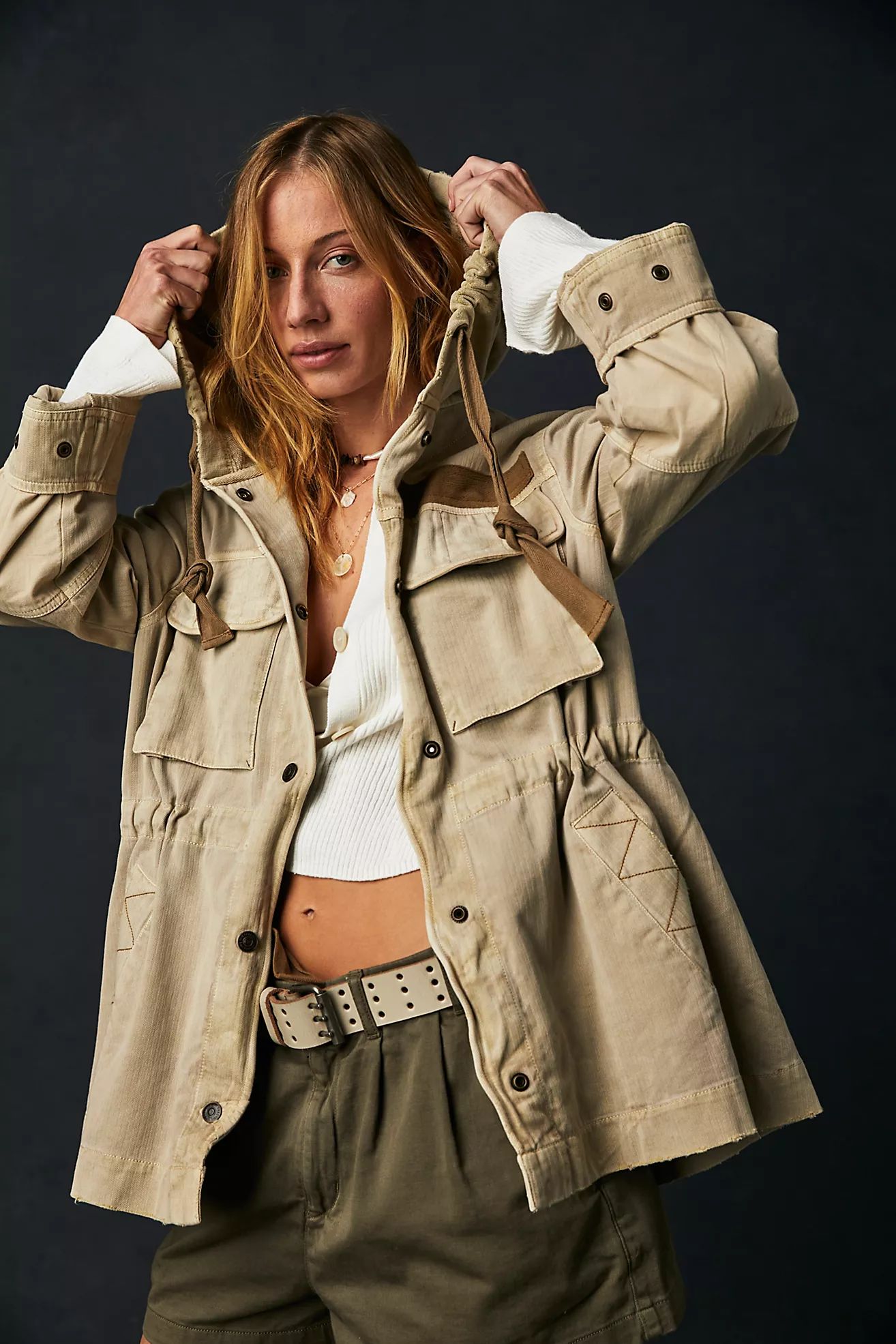 Trapeze Military Jacket | Free People (Global - UK&FR Excluded)