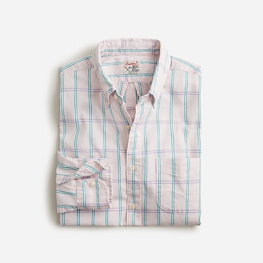 J.Crew: Broken-in Organic Cotton Oxford Shirt For Men | J. Crew US