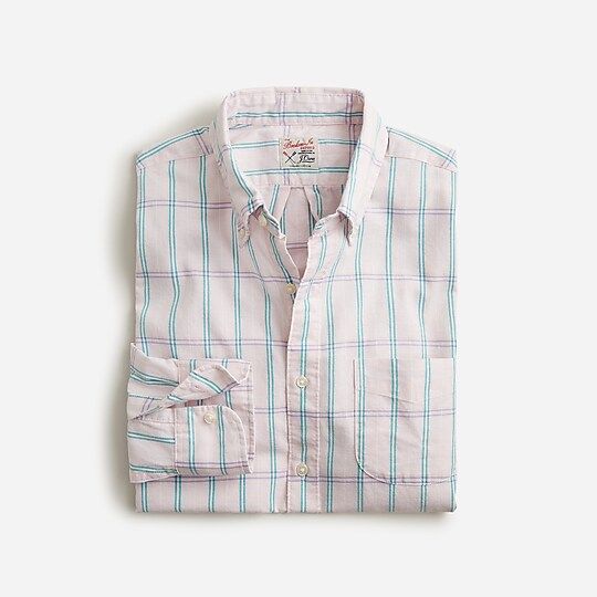 J.Crew: Broken-in Organic Cotton Oxford Shirt For Men | J.Crew US