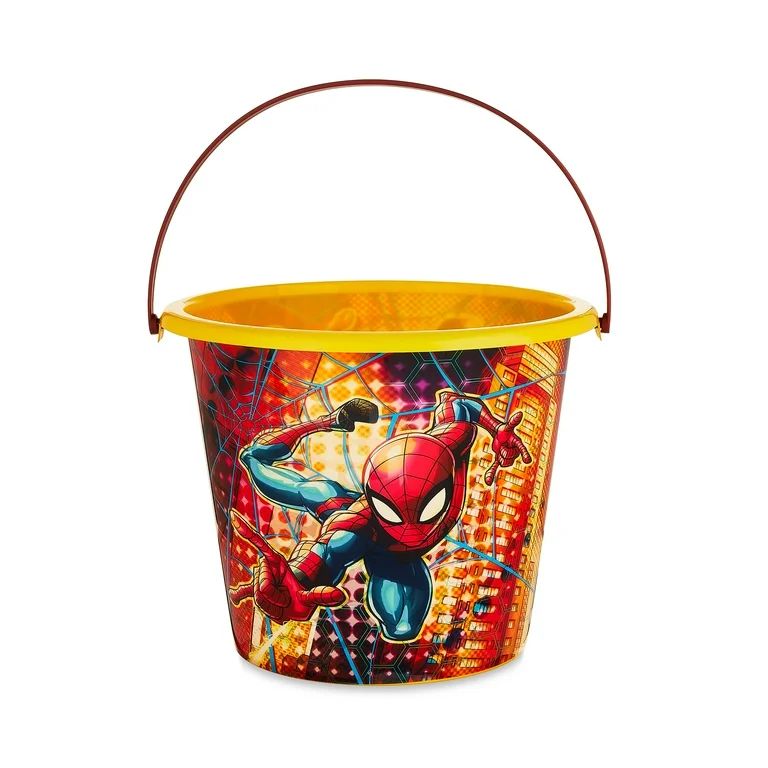 Marvel's Spiderman Jumbo Plastic Easter Bucket - 10.75" x 8.75" | Walmart (US)