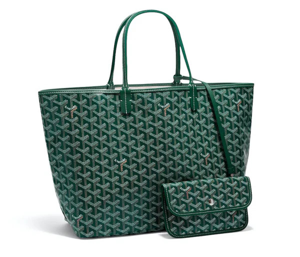GOYARD SAINT LOUIS TOTE PM GREEN | The Edit LDN