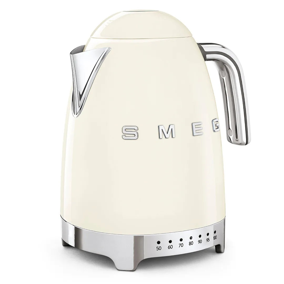 Kettles | KLF04 Retro Kettle with Temperature Selector 1.7 Litre | Smeg | Debenhams UK