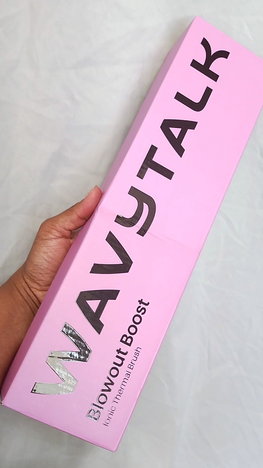 🛒ON SALE NOW!!🏷️Ok so my sister gifted me the popular blowout thermal brush by WAVYTALK for Christmas!💞 I opened it and I'm excited to try it out on my type 4 natural coily curls.👏🏾

#LTKselfcare #LTKFindsUnder100 #LTKBeauty
