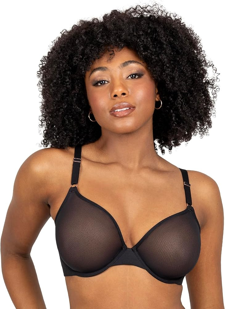 Smart & Sexy womens Sheer Mesh Demi Underwire Bra | Amazon (US)