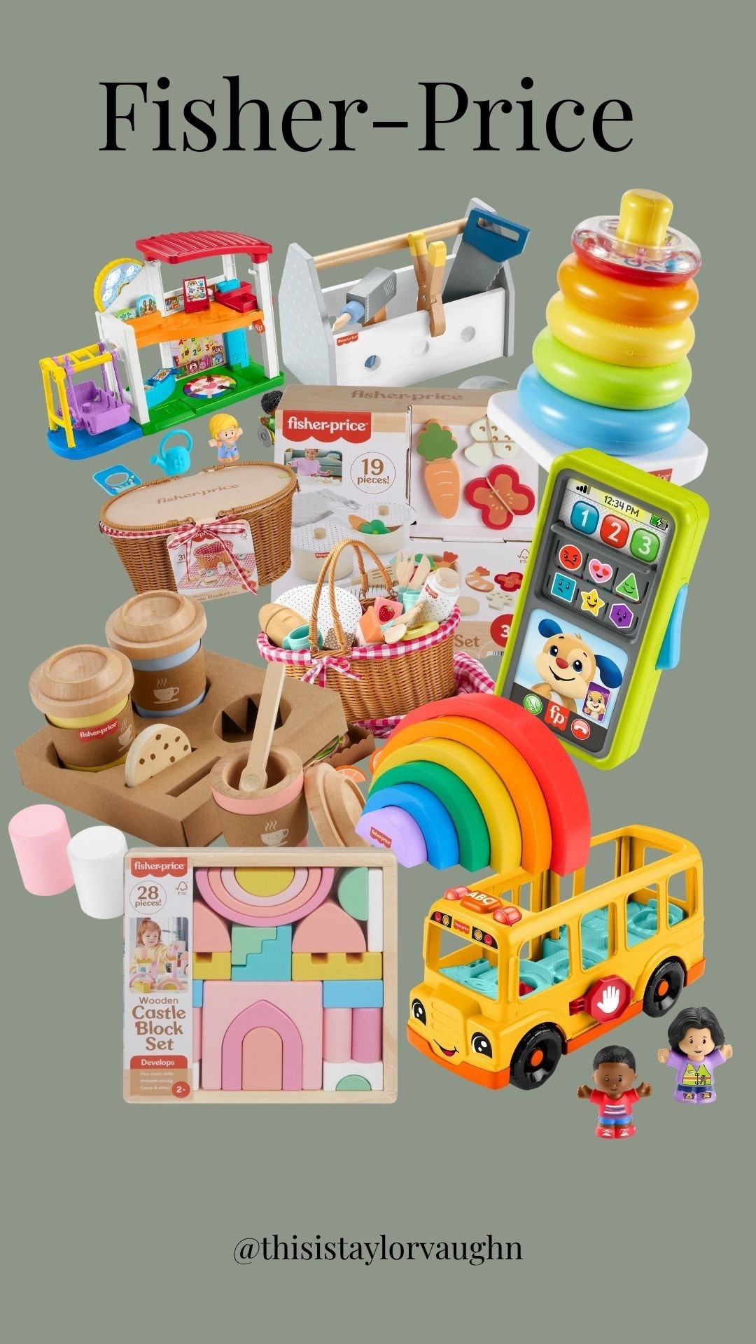 Fisher Price Finds for toddlers age 1-3 #toddleractivities 

#LTKFindsUnder50 #LTKBaby #LTKKids