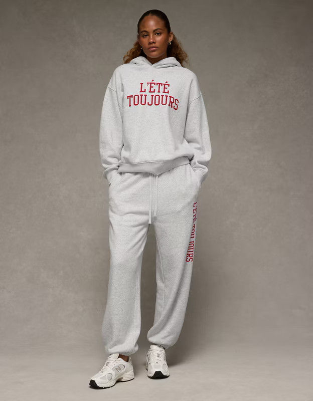 AE x The Summer I Turned Pretty Everyday Luxe Graphic Hoodie | American Eagle Outfitters (US & CA)