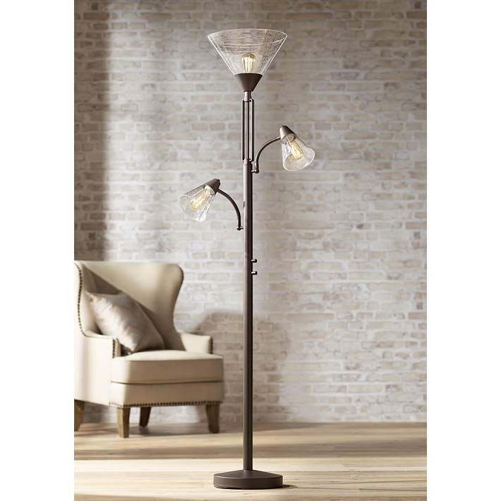 Franklin Iron Works Warwick 71 1/2" Torchiere Floor Lamp - #32Y35 | Lamps Plus | Lamps Plus