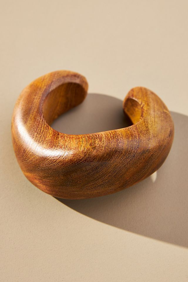 Wooden Cuff Bracelet | Anthropologie (US)