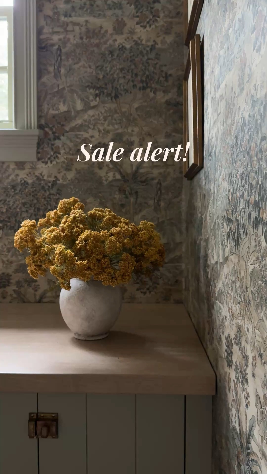 Sale alert! $15 for these sweet golden Queen Anne lace stems. I used two here

#LTKHome #LTKSaleAlert