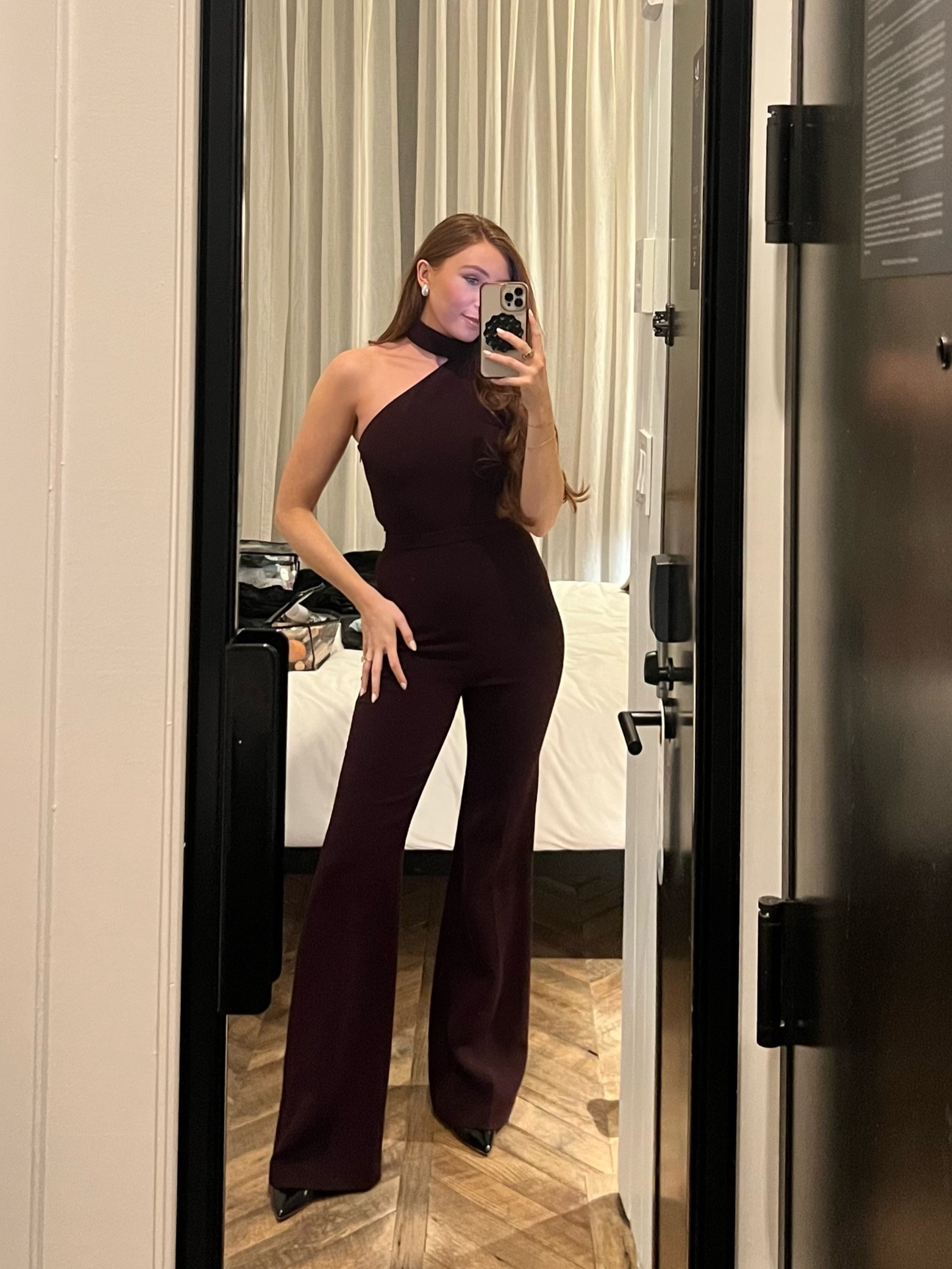 Always love a jumpsuit moment 🫶🏻 #outfitideas #jumpsuit #dinneroutfits 

#LTKstyletip