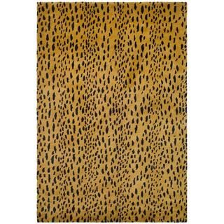 SAFAVIEH Soho Beige/Brown 6 ft. x 9 ft. Animal Print Area Rug-SOH721A-6 - The Home Depot | The Home Depot