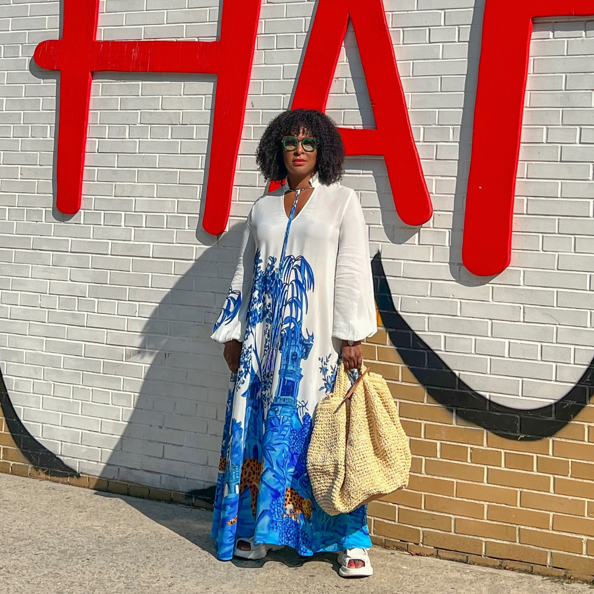 LOW-KEY CHIC ANYONE?
 
Even when I’m in a low-key casual state of mind and craving an effortlessness look, I am unabashedly me and colorful. 😉
 
The dress is sold out. See below for some recommendations 
Glasses are from Vooglam 

#LTKitbag #LTKstyletip #LTKshoecrush