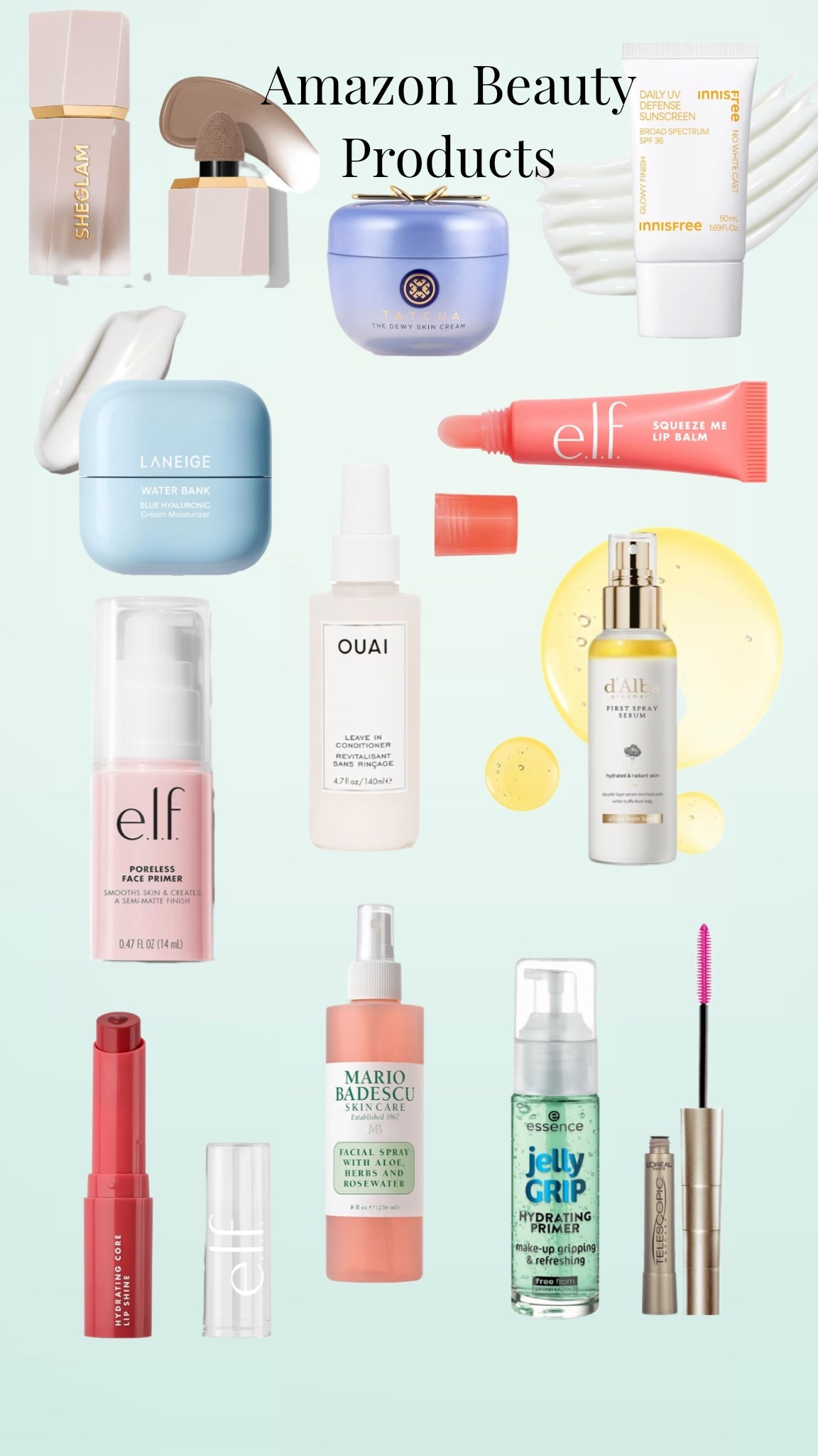 Amazon beauty products 

#LTKgrwm #LTKBeauty #LTKselfcare